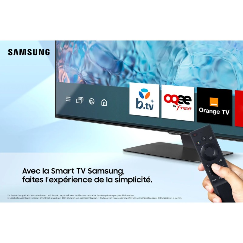 Téléviseur QLED Samsung QE65Q70 - 165cm 4k - île de la Réunion