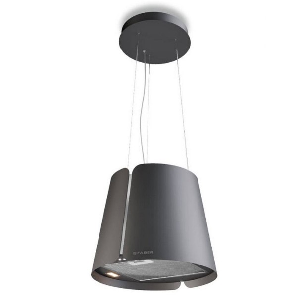 Hotte décorative îlot FABER 5816472 43cm 720m3/h Anthracite