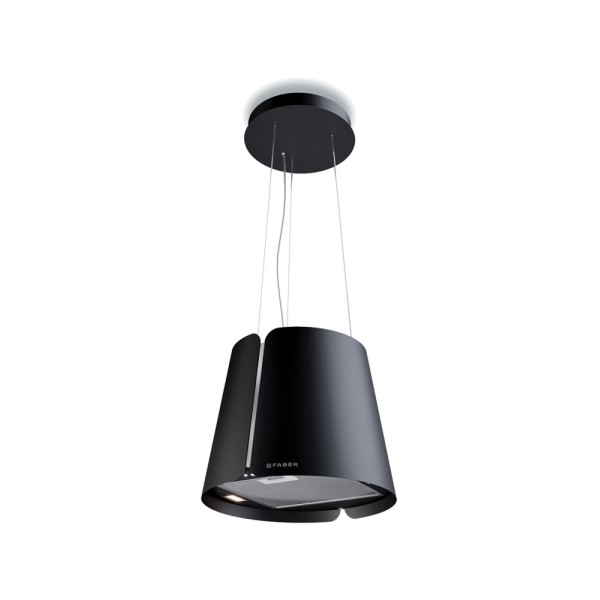 Hotte décorative îlot FABER 5816472 43cm 720m3/h Noir
