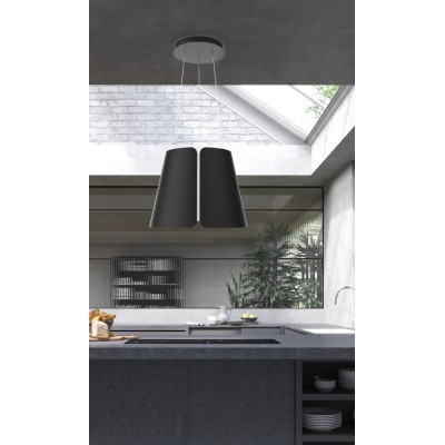 Hotte décorative îlot FABER 5816472 43cm 720m3/h Noir Hotte décorative îlot FABER 5816472 43cm 720m3/h Noir