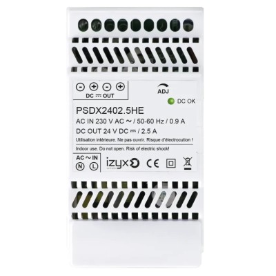 Alimentation rail DIN 3M 230V AC