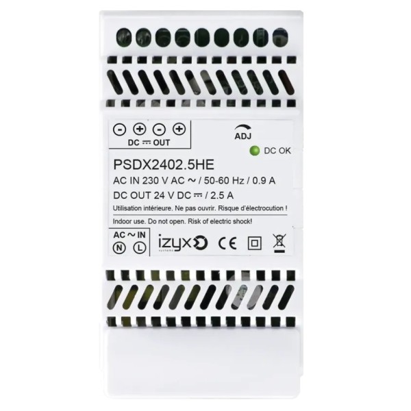 Alimentation rail DIN 3M 230V AC