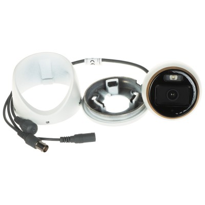 Hikvision DS-2CE70DF3T-LMFS (2.8mm) Caméra Tourelle 2 MP fixe à double éclairage ColorVu [327800921]