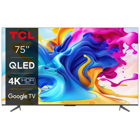 TV QLED TCL 75C645 189 cm - Google TV - Game master 2.0